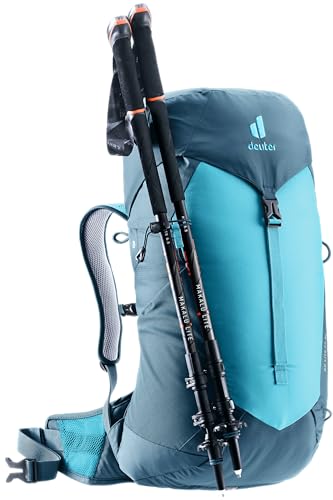 Deuter AC Lite 22L SL Hiking & Daypack Backpack with Narrow Fit, Steel Frame & Superior Breathability - Lagoon-Atlantic