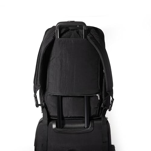 Baggallini Tandem Convertible Travel Backpack with 16" Laptop Padded Laptop Compartment, RFID, Water Repellent, Luggage Sleeve