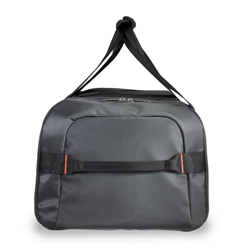 Briggs & Riley 27" Medium Upright Duffle - Checked Luggage for Travel, Suitcases with Wheels, Softside Rolling Bag for Men & Women, Self-Repairing Zipper - ZDX Collection, Black