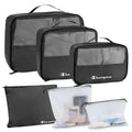 Champion Packing Cubes for Travel – 6 pc Packing Cubes Set for Suitcases, Space-Saving Packing Organizers
