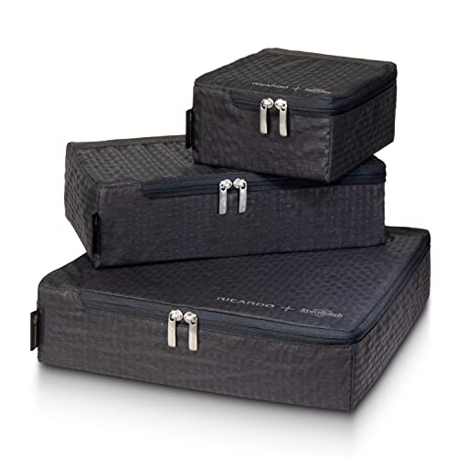 Ricardo Beverly Hills Packing Travel Essentials 5.0 (Graphite, 3PC Packing Cube Set)
