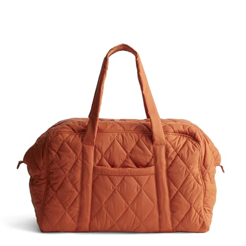 Vera Bradley Women's Featherweight Large Miramar Weekender, Potter's Clay, One Size