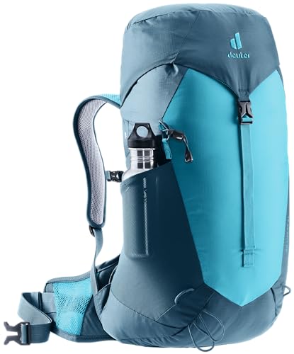 Deuter AC Lite 22L SL Hiking & Daypack Backpack with Narrow Fit, Steel Frame & Superior Breathability - Lagoon-Atlantic
