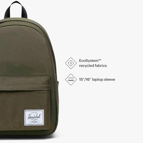 Herschel Supply Co. Unisex Herschel Classic Backpack Ivy Green, XL - 30L