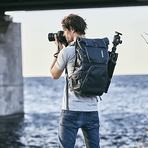 Thule Covert Camera Backpack 32L, Modular Internal Organization, Fits 15.6" Laptop & 11" Tablet, Includes Padded Shoulder Bag