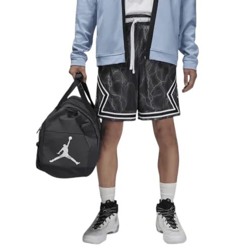 Nike Air Jordan Velocity SM0920-693 Duffle Bag Unisex Grey Zip Pocket (36L)
