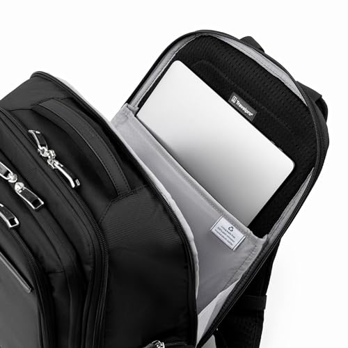 Travelpro Maxlite Lightweight Laptop Backpack, Fits 15" Laptop & 11" Tablet, Water-Resistant, 18-Inch — Black
