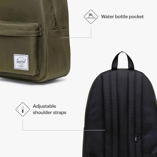 Herschel Supply Co. Unisex Herschel Classic Backpack Ivy Green, XL - 30L