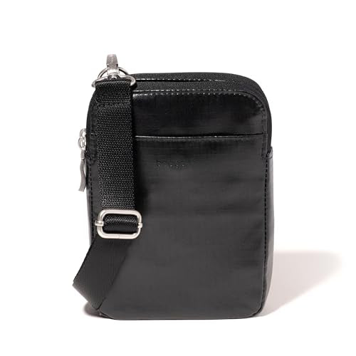 Modern Take Two RFID Crossbody - 5"x7" Lightweight Small Phone Wallet Crossbody Bag - Nylon Travel Purse