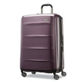Samsonite Octiv Lightweight Hardshell 28-Inch Large Checked Luggage - Durable & Impact Resistant, 360° Aero Trac Spinner Wheels, Adjustable Telescopic Handle, Expandable, TSA Approved Lock - Purple