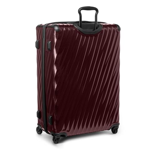 TUMI - 19 Degree Lite 4 Wheel Luggage - Lightweight and Highly Durable, Modern Contour, Hard Shell Men's and Women's Suitcase - 30" Large Checked Packing Case, Wine