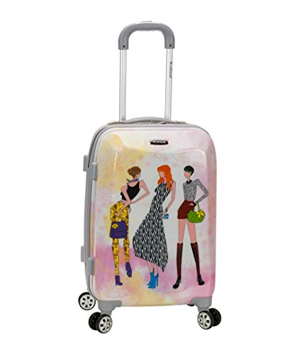 Rockland Vision Hardside Spinner Wheel Luggage, Fashion, Carry-On 20-Inch