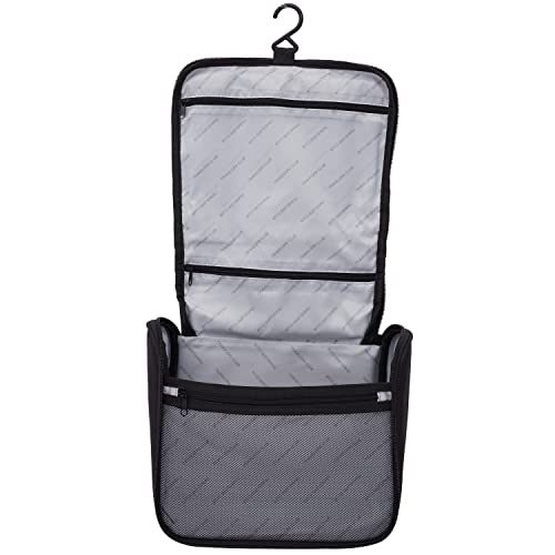 Travelers Club 14 Piece Riddock Luggage and Travel Accessories Set, Black