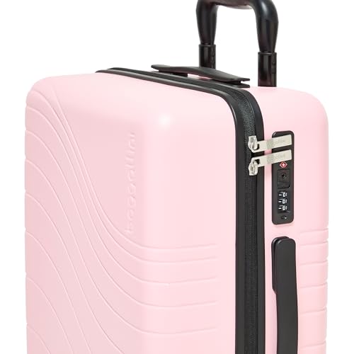 Baggallini Set Wave 22” 4 Wheel Hardside Carry-On Luggage - Lightweight Carry On Suitcase with Wheels