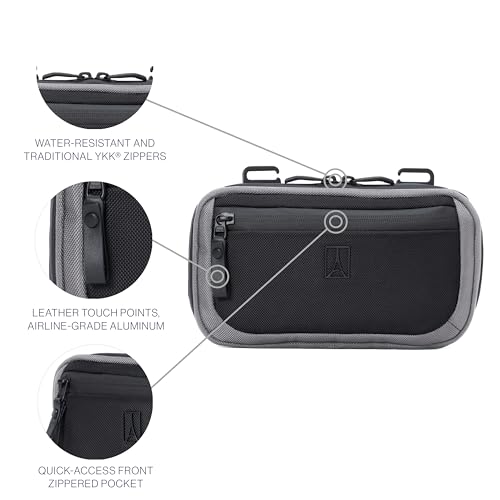 Travelpro Altitude Travel Essentials Organizaton Kit, Men and Women, Falcon Grey