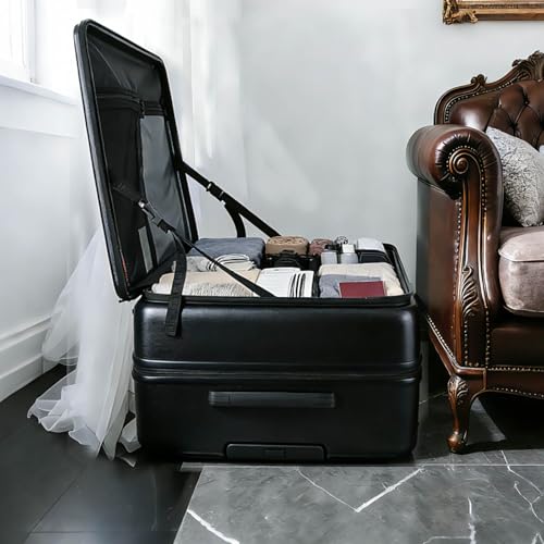 Maegragn Checked Luggage with Spinner wheels, 28 inch luggage with spinner wheels, large suitcases with wheels, Hard Shell Top-open Design Expandable Large Luggage