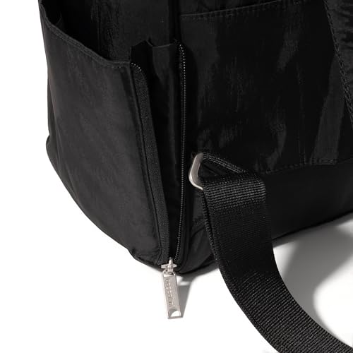 Baggallini Securtex Anti-Theft Windsor Backpack for Travel, Work & College, RFID & Locking Zipper, Up to 16" Laptop