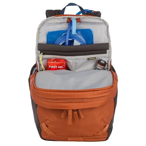 Eddie Bauer Nomad Backpack | Laptop (17 inch) | Hydration Sleeve | Travel | Hiking | Gym | Work | Commuting | 22L - Sienna