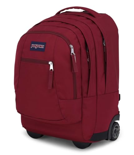 JANSPORT Driver 8 Wheeled Luggage, Red, One Size, Unisex