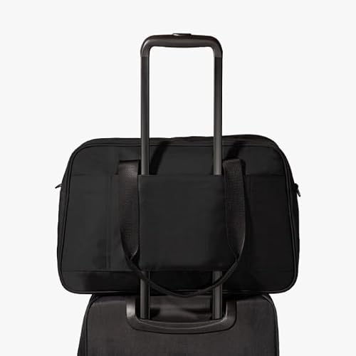 Baggallini Weekender Expandable Duffel - Lightweight 11x17 Inch Overnight Travel Bag