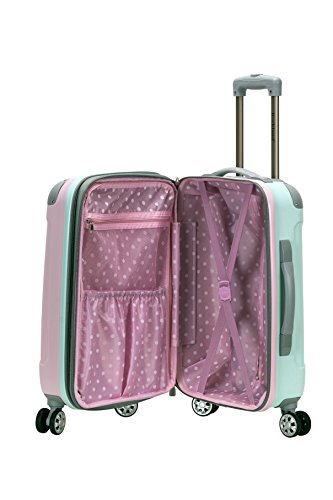 Rockland London Hardside Spinner Wheel Luggage, Carry-On 20", Mint