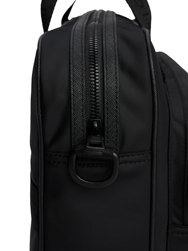 Tommy Hilfiger Mens Repreve Computer Bag, BLACK One Size