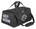 Harley-Davidson Bar & Shield Logo Zipper Rugged Graphic Duffel Bag - Black