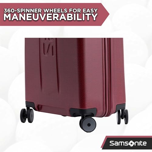 Samsonite Tour Classic Golf Hard Case Golf Travel Bag, Lightweight & Durable ABS Shell, 360 Degree Multi-Directional Wheels