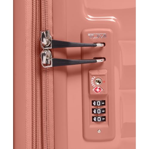 TUMI - 19 Degree Large Expandable Checked Luggage - 4-Wheels - Durable Hard Shell Zipper Expansion Checked Bag - Suitcase - Pink Clay