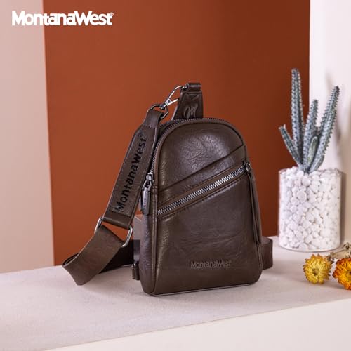 Montana West Crossbody Sling Bags for Women Small Cross Body Fanny Pack Purse with Detachable Strap MWC-3351CM
