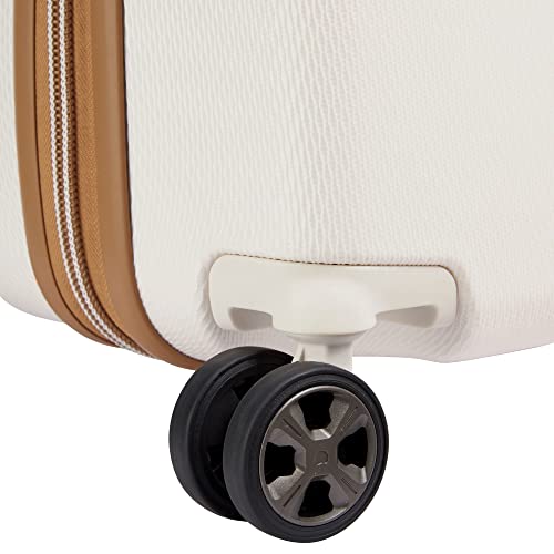 DELSEY PARIS Chatelet Air 2.0 - Hardside Checked Luggage Trunk 26 Inch - TSA Lock - 360° Spinner Wheels - Polycarbonate Travel Suitecase - Angora