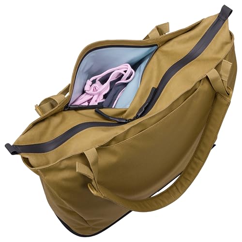 Thule Aion Tote Bag - 100% recycled PFC-free waxed canvas fabric - Detachable inner sling included - 16" padded laptop sleeve - Wet/dry pocket - Internal bottle pocket