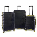 Nautica Lightview 3pc Hardside Luggage Set