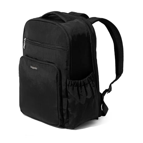 Baggallini Haven 16" Laptop Backpack, RFID, Water Resistant, Luggage Sleeve for Work, Commute & Travel