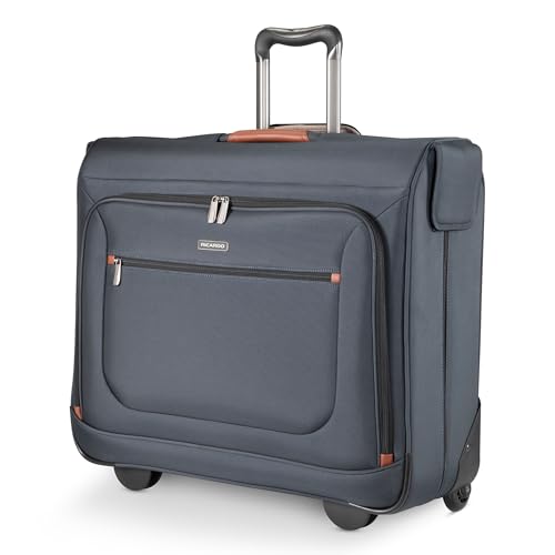 Ricardo Beverly Hills Montecito 3.0 Softside Rolling Garment Bag, Suitcases with Wheels, Checked Luggage, 24-inch