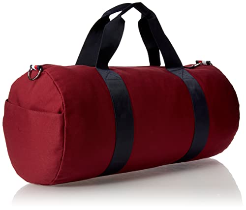 Tommy Hilfiger Mens York Bag DUFFLE, Rouge