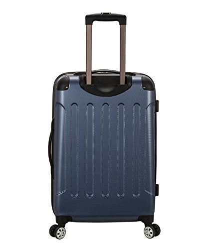 Rockland London Hardside 3 Piece Expandable Spinner Wheel Luggage Set, (20"/24"/28"), Blue