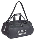Harley-Davidson Off-White #1 Logo Sports Duffel Bag w/Shoulder Strap - Black