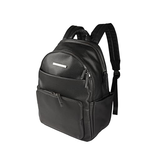 Kenneth Cole Reaction Marley Double Compartment Vegan Leather Womens 15" Laptop Fashion Backpack