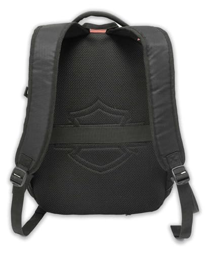 Harley-Davidson Renegade III Classic Bar & Shield Air Flow Design Backpack, Gray