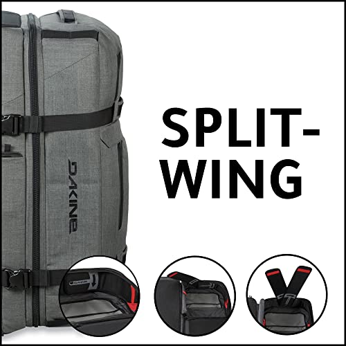 Dakine Split Roller Travel Bag, Black, 110 Liter