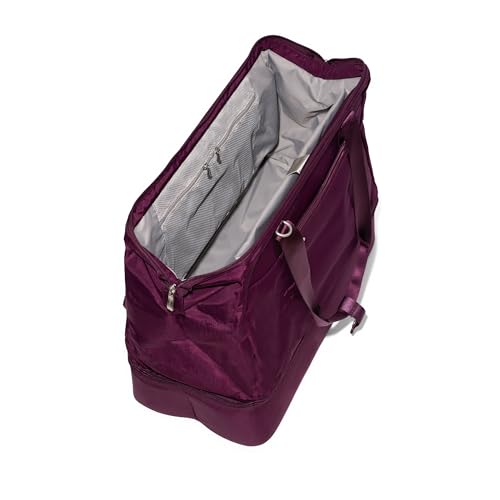 Modern Weekender - Lightweight 18"x15.7"x9.4" Duffel Carry-on Travel Bag for Women