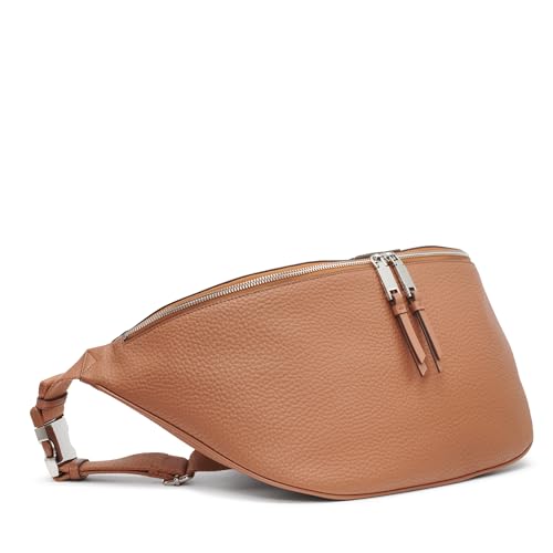 Calvin Klein Moss Organizational Large Sling Belt Bag, Caramel, One Size