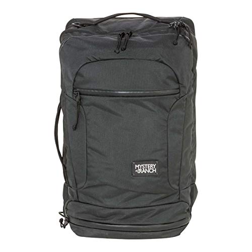 MYSTERY RANCH Mission Rover Travel Bag - Carry-on Suitcase, 3-Way Carry, Black