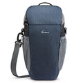 S-ZONE Camera Bag DSLR/SLR Waterproof Camera Case for Photographers Holster Compatible with Nikon Canon Sony, Dark Blue, Casual Daypack