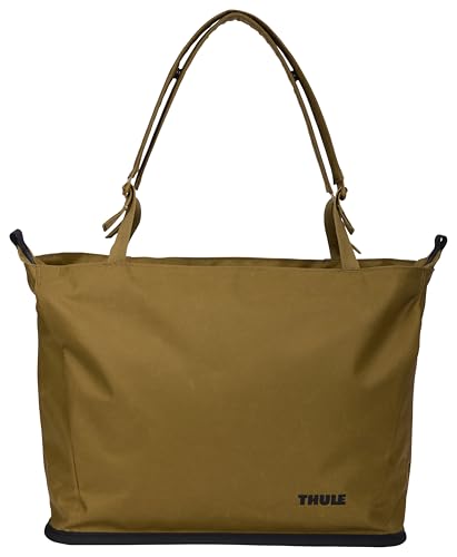 Thule Aion Tote Bag - 100% recycled PFC-free waxed canvas fabric - Detachable inner sling included - 16" padded laptop sleeve - Wet/dry pocket - Internal bottle pocket