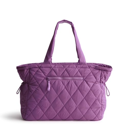 Vera Bradley Women's Featherweight Knollton Travel Tote Bag, Iris Orchid, One Size