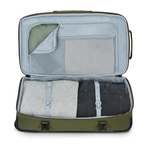 High Sierra Pathsetter Wheeled Carry-On Duffle - Moss