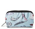 LeSportsac Boxed Rectangular Cosmetic Case (Love Letters Blue)