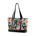 Japanese Water Lily Bloom Portable bag for laptop with zipper work bag with laptop for ladies with office bolsos secret para mujeres